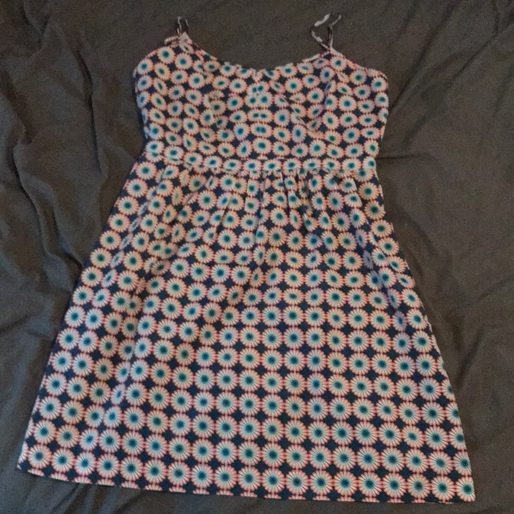 Flower pattern dress